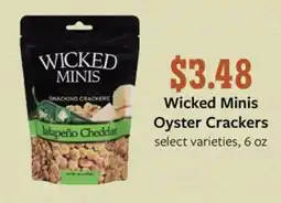 Fareway Wicked minis oyster crackers offer