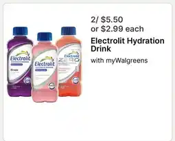 Walgreens Electrolit Hydration Drink offer