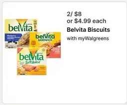 Walgreens Belvita Biscuits offer