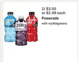 Walgreens Powerade offer