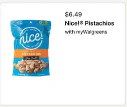 Walgreens Nice! Pistachios offer