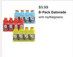 Walgreens 8-Pack Gatorade offer