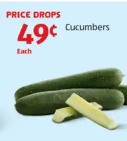Aldi Cucumbers offer