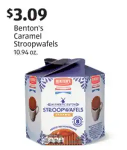 Aldi Benton's Caramel Stroopwafels offer