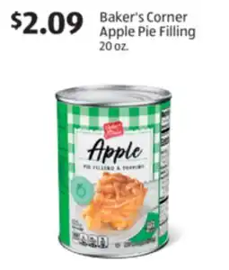 Aldi Baker's Corner Apple Pie Filling offer