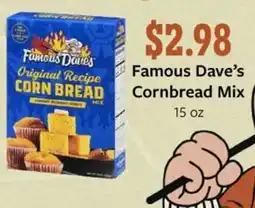 Fareway Famous Dave's Cornbread Mix offer