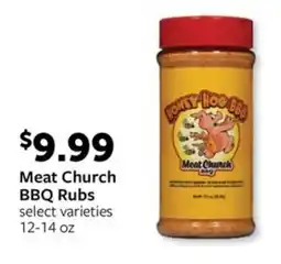Fareway Meat Church BBQ Rubs offer