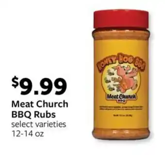 Fareway Meat Church BBQ Rubs offer
