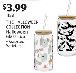Aldi THE HALLOWEEN Halloween Glass Cup offer