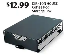Aldi KIRKTON HOUSE Coffee Pod Storage Box offer
