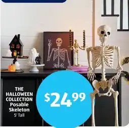 Aldi THE HALLOWEEN COLLECTION Posable Skeleton offer