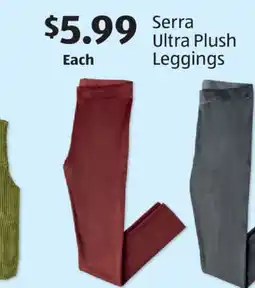 Aldi Serra Ultra Plush Leggings offer