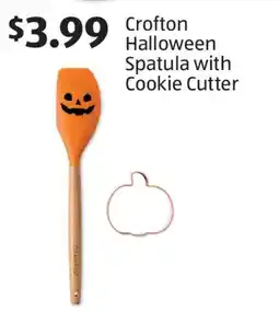 Aldi Crofton Halloween Spatula with Cookie Cutter offer