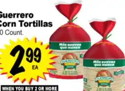 Superior Grocers Guerrero Corn Tortillas offer