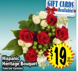 Superior Grocers Hispanic Heritage Bouquet offer