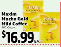 Superior Grocers Maxim Mocha Gold Mild Coffee offer