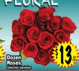 Superior Grocers Dozen Roses offer