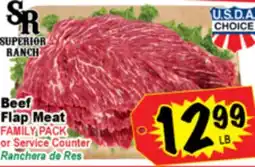 Superior Grocers Beef Flap Meat offer