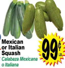 Superior Grocers Mexican or Italian Squash offer