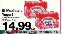 Superior Grocers El Mexicano Yogurt offer