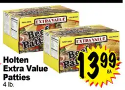 Superior Grocers Holten Extra Value Patties offer