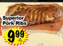 Superior Grocers Superior Pork Ribs offer