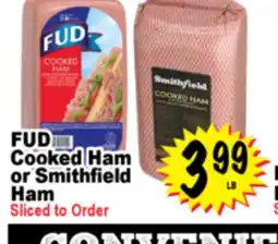 Superior Grocers FUD Cooked Ham Cooked Ham or Smithfield or Smithfield Ham offer