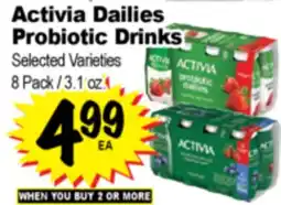 Superior Grocers Activia Dailies Probiotic Drinks offer