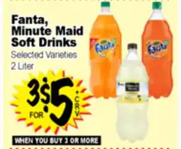 Superior Grocers Fanta, Minute Maid Soft Drinks offer