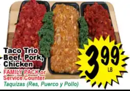 Superior Grocers Taco Trio offer