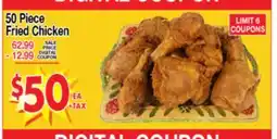 Superior Grocers 50 Piece Fried Chicken offer