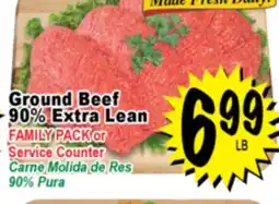 Superior Grocers Ground Beef 90% Extra Lean offer