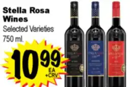 Superior Grocers Stella Rosa Wines offer