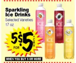 Superior Grocers Sparkling Ice Drinks offer