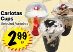Superior Grocers Carlotas Cups offer