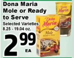 Superior Grocers Dona Maria Mole or Ready to Serve offer