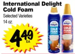 Superior Grocers International Delight Cold Foam offer