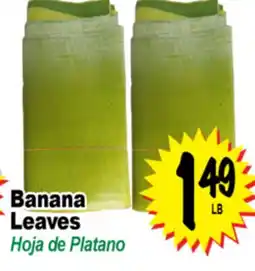 Superior Grocers Banana Leaves offer