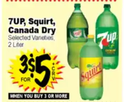 Superior Grocers 7UP, Squirt, Canada Dry offer