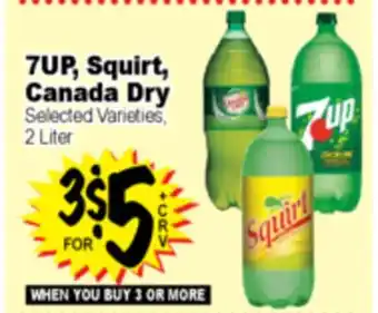 Superior Grocers 7UP, Squirt, Canada Dry offer