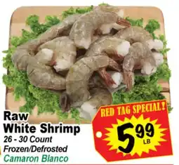 Superior Grocers Raw White Shrimp offer