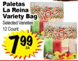 Superior Grocers Paletas La Reina Variety Bag offer