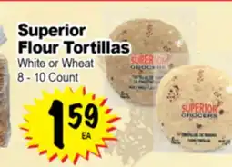 Superior Grocers Superior Flour Tortillas offer