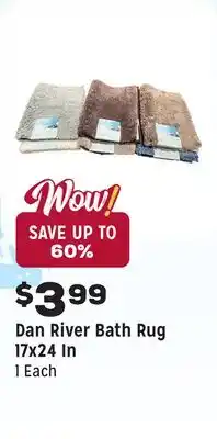 Grocery Outlet Bath Rug 17x24 In offer