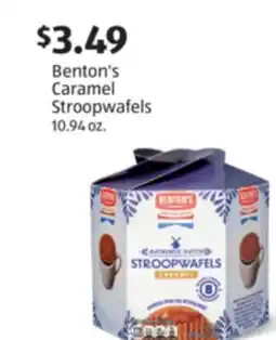 Aldi Benton's Caramel Stroopwafels offer