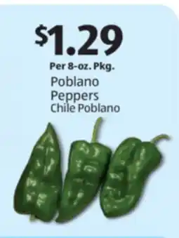 Aldi Poblano Peppers offer