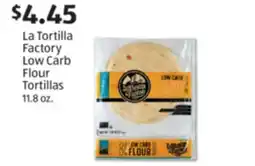 Aldi La Tortilla Factory Low Carb Flour Tortillas offer