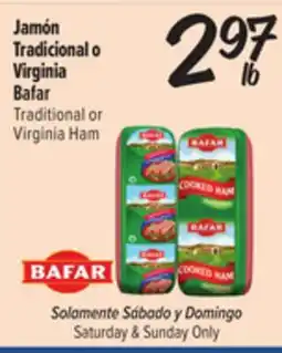 El Super Fresh Traditional or Virginia Ham offer