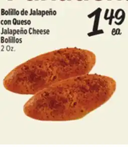 El Super Fresh Jalapeño Cheese Bolillos offer