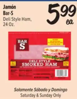 El Super Fresh Bar-S Deli Style Ham offer